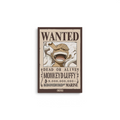 One Piece Magneet Wanted Luffy ABYstyle 5.5x8cm