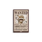 One Piece Magneet Wanted Luffy ABYstyle 5.5x8cm