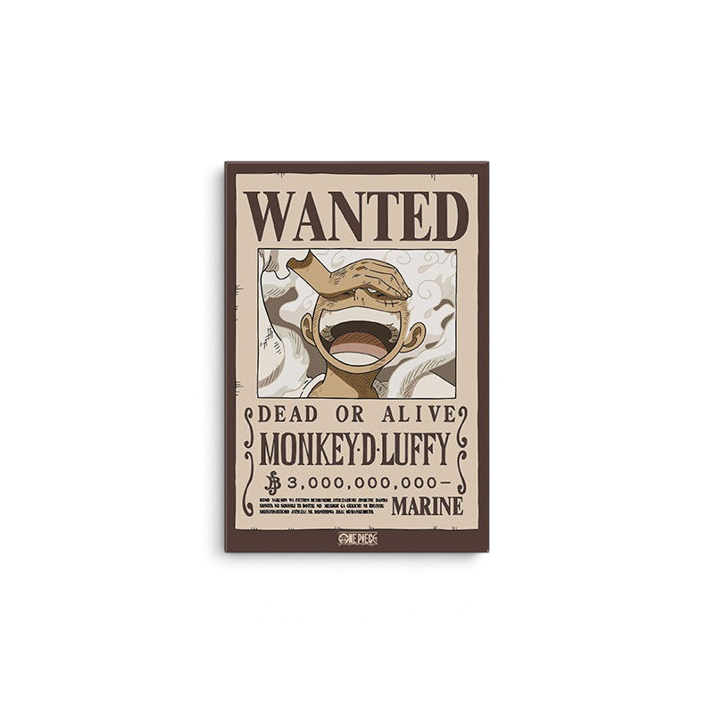 One Piece Magneet Wanted Luffy ABYstyle 5.5x8cm