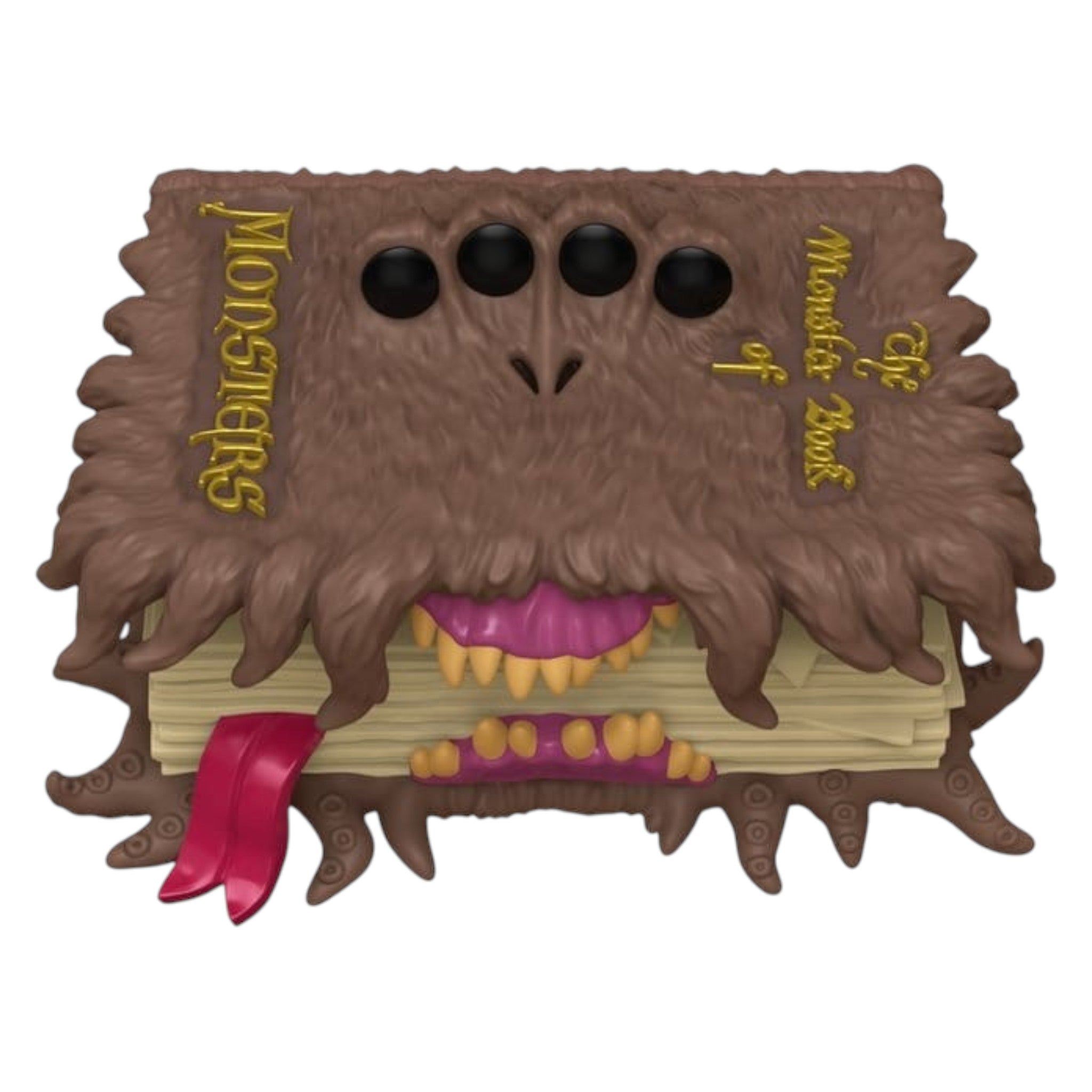 Fans Geek Store Harry Potter Monster Book of Monsters Funko Pop vinyl figure with brown fur and sharp teeth