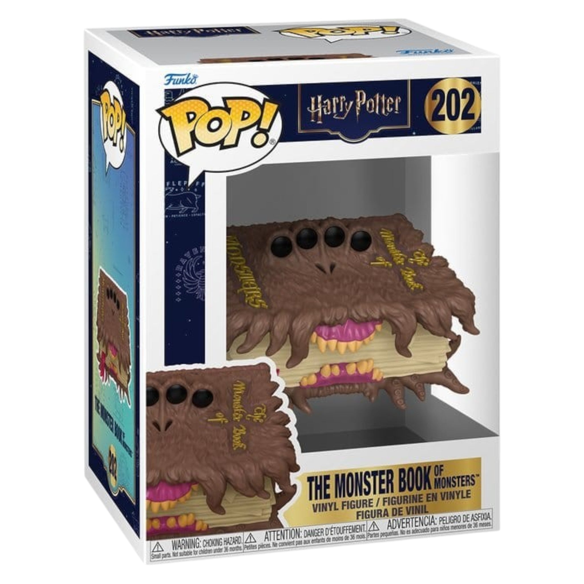 Fans Geek Store Harry Potter Monster Book of Monsters Funko Pop vinyl figure in window display box