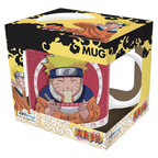 Fans Geek Store Naruto Ichiraku Ramen ceramic mug featuring Naruto Uzumaki eating ramen in a display box