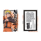 Fans Geek Store Naruto Shippuden magnet featuring Naruto Uzumaki in his signature orange outfit on a matte finish