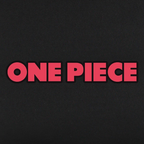 Fans Geek Store black polyester One Piece backpack fabric detail with red logo embroidery