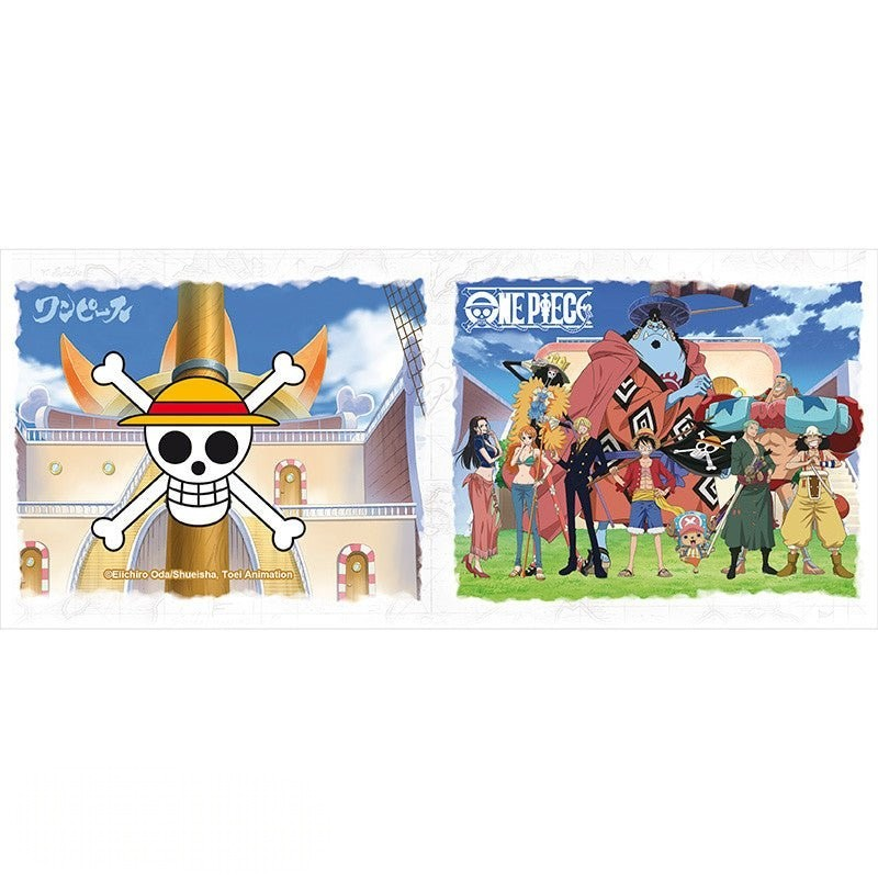Fans Geek Store One Piece ceramic mug featuring the Straw Hat crew and Thousand Sunny ship design