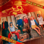 Fans Geek Store One Piece Recruitment Kit featuring a Straw Hat Crew postcard and themed envelope
