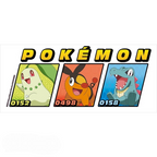 Fans Geek Store ceramic mug featuring Chikorita, Tepig, and Totodile from Pokémon Legends: Z-A