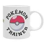 Fans Geek Store white ceramic Pokémon Trainer mug featuring a red and white Poké Ball graphic