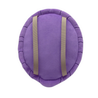Fans Geek Store purple plush Dragon Ball Master Roshi turtle shell cushion with beige straps