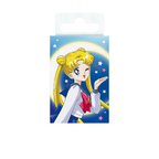 Fans Geek Store Sailor Moon magnet featuring Usagi Tsukino in her school uniform against a moon and star background