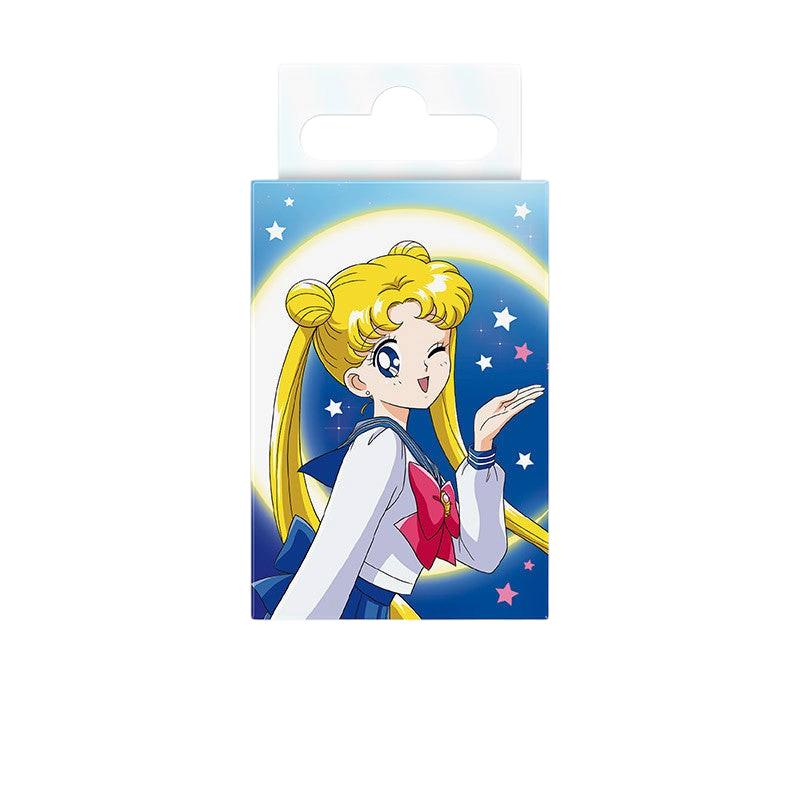 Fans Geek Store Sailor Moon magnet featuring Usagi Tsukino in her school uniform against a moon and star background