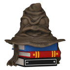 Fans Geek Store Funko Pop SFX Sorting Hat vinyl figure sitting on a stack of colorful Harry Potter books