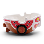 Fans Geek Store One Piece Thousand Sunny 3D ceramic bowl featuring ship design for snacks or noodles