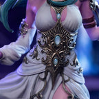 Fans Geek Store HEX Collectibles 1/6 scale Tyrande Whisperwind statue featuring detailed armor and white priestess gown