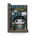 Fans Geek Store Stranger Things POP! Nooks Will Byers vinyl figure in his Upside Down Castle Byers bedroom diorama