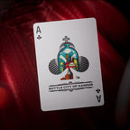 Fans Geek Store Superman The Man of Steel playing card, Ace of Clubs featuring Bottle City of Kandor artwork.