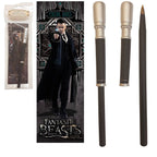 Fantastic Beasts: Percival Graves Wand Pen and Bookmark - Fans Geek Store