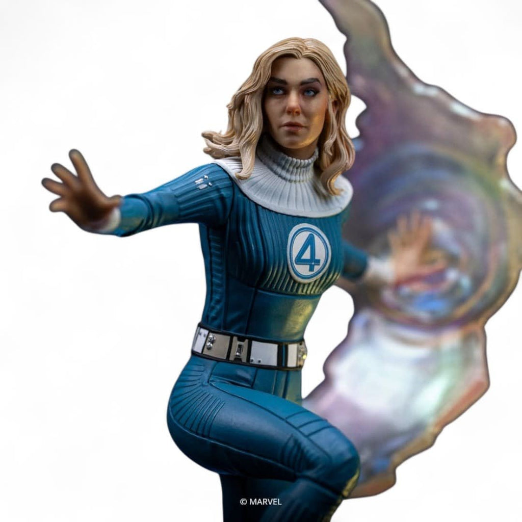 Fantastic Four Art Scale Statue 1/10 Invisible Woman and Franklin - Fans Geek Store