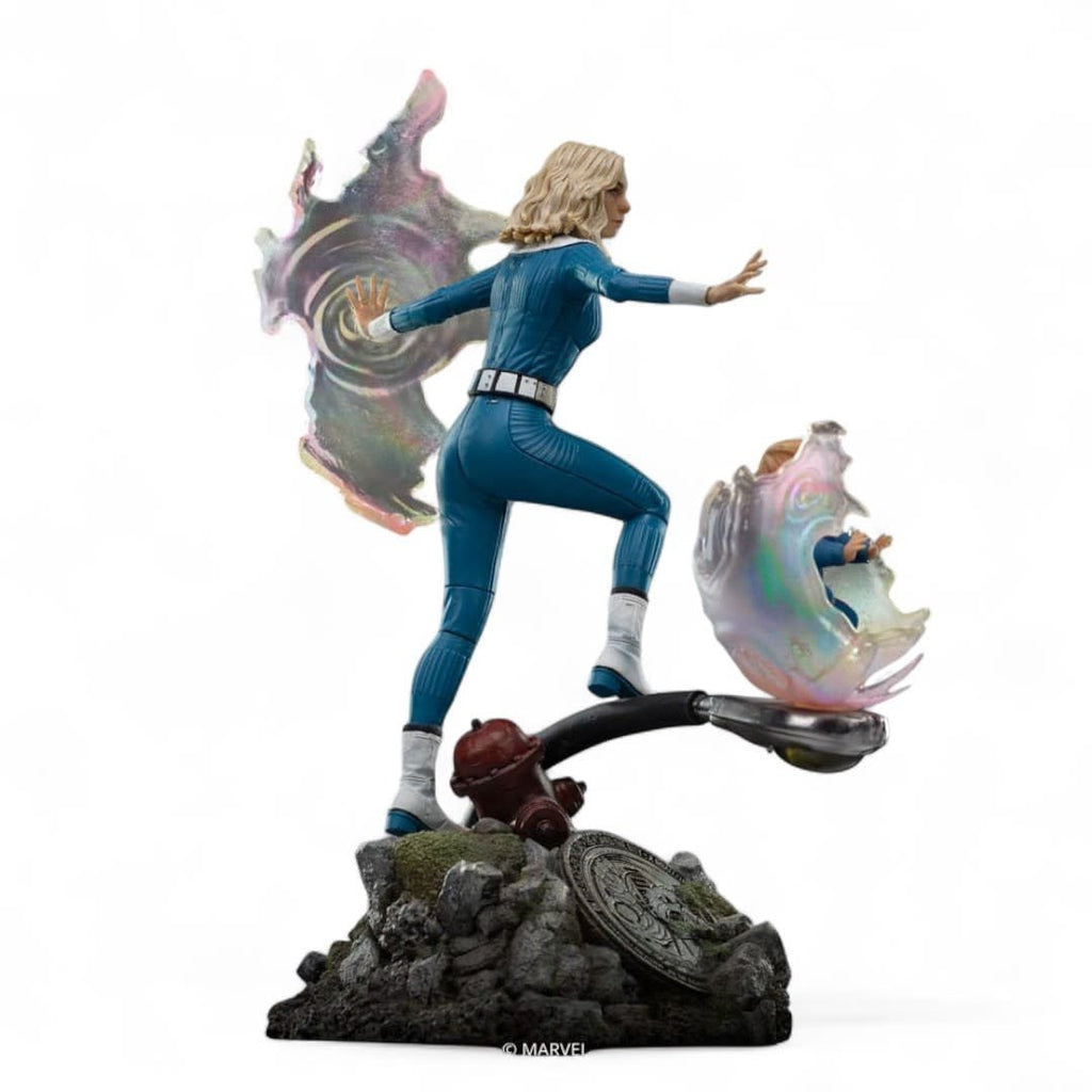 Fantastic Four Art Scale Statue 1/10 Invisible Woman and Franklin - Fans Geek Store