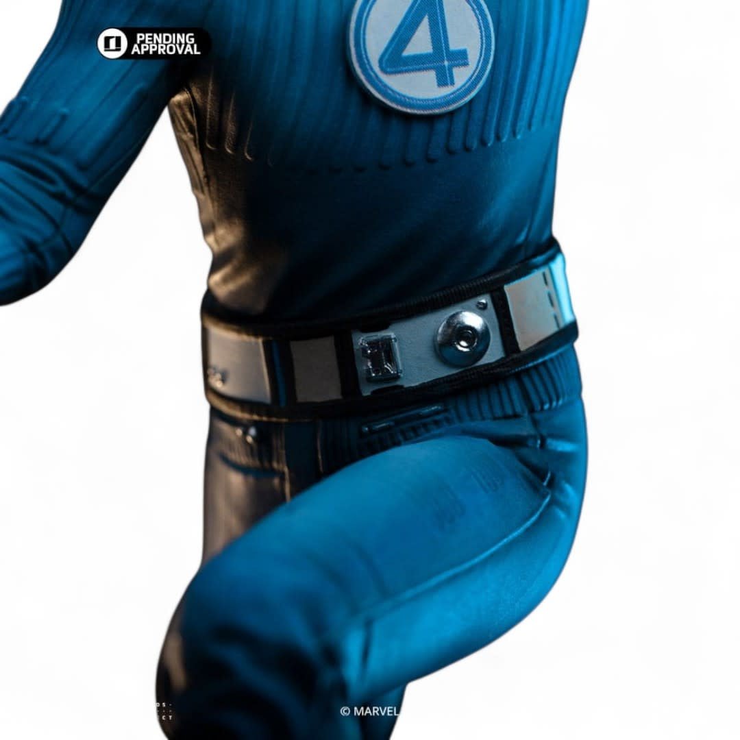 Fantastic Four Art Scale Statue 1/10 Mr. Fantastic and H.E.R.B.I.E - Fans Geek Store