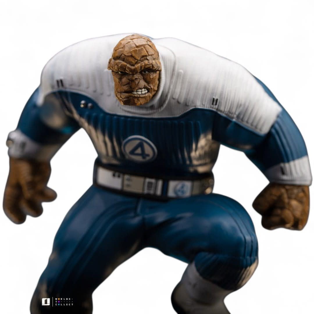 Fantastic Four Art Scale Statue 1/10 The Thing - Fans Geek Store