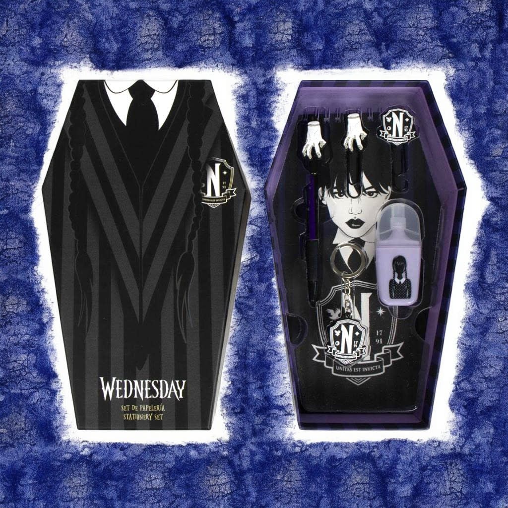 Wednesday Stationery - Set 6 pieces - Fans Geek Store