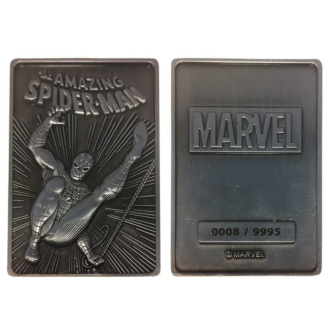 Marvel: Spiderman Ingot Collectible - Fans Geek Store