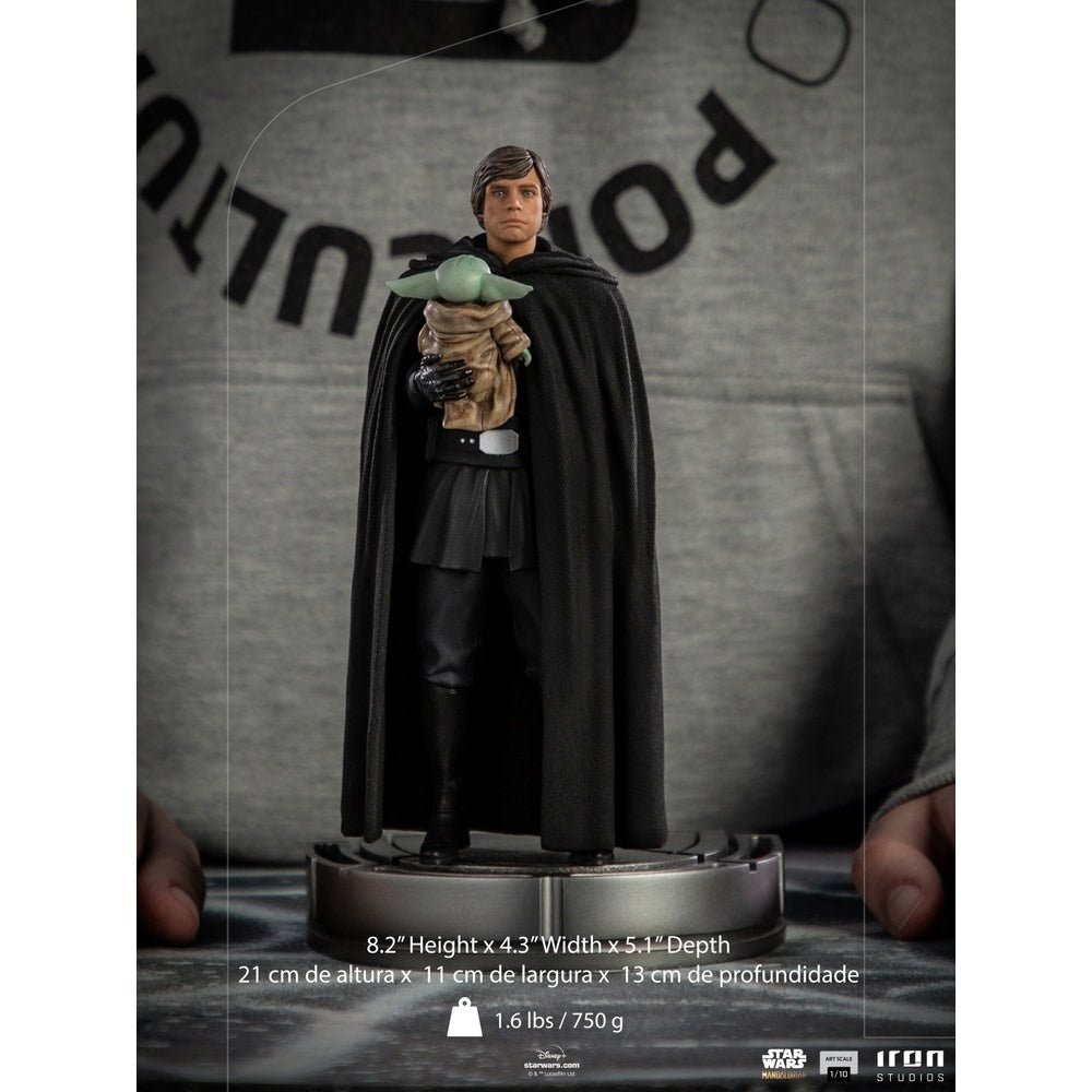 Star Wars: The Mandalorian - Luke Skywalker and Grogu 1:10 Scale Statue - Fans Geek Store