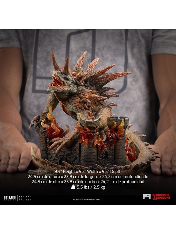 Dungeons & Dragons Standbeeld Tarrasque Iron Studios 24,5cm