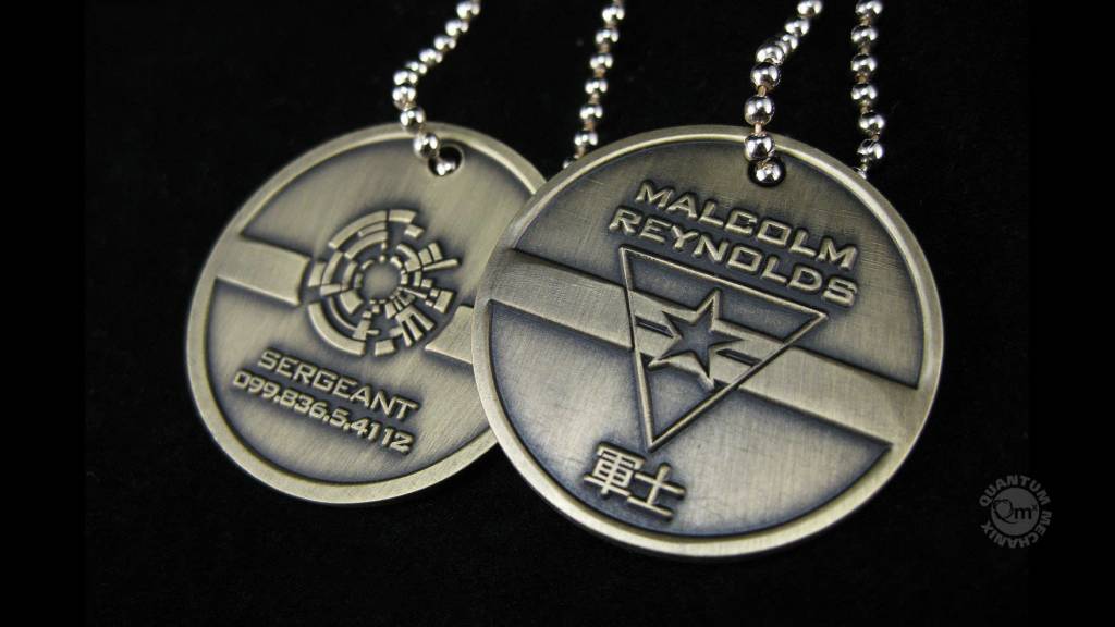 Firefly: Malcolm Reynolds Dog Tags - Fans Geek Store