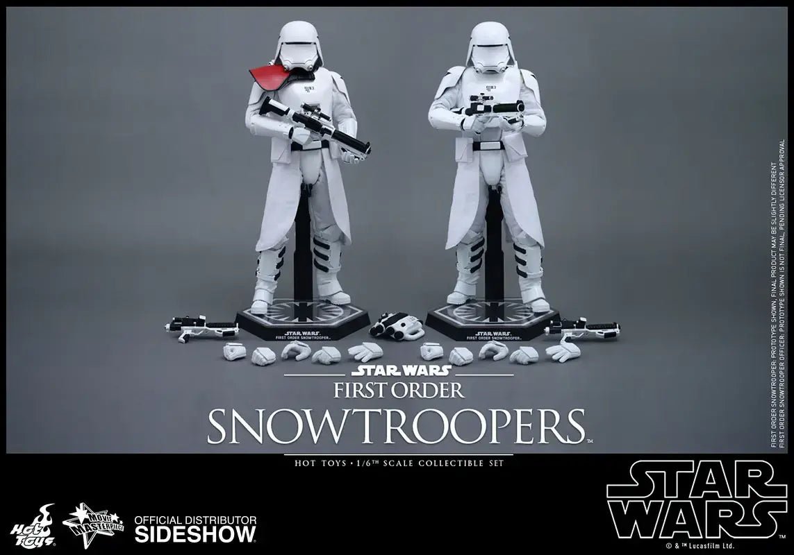 Star Wars: Episode VII - First Order Snowtroopers 1:6 figure Set - Fans Geek Store