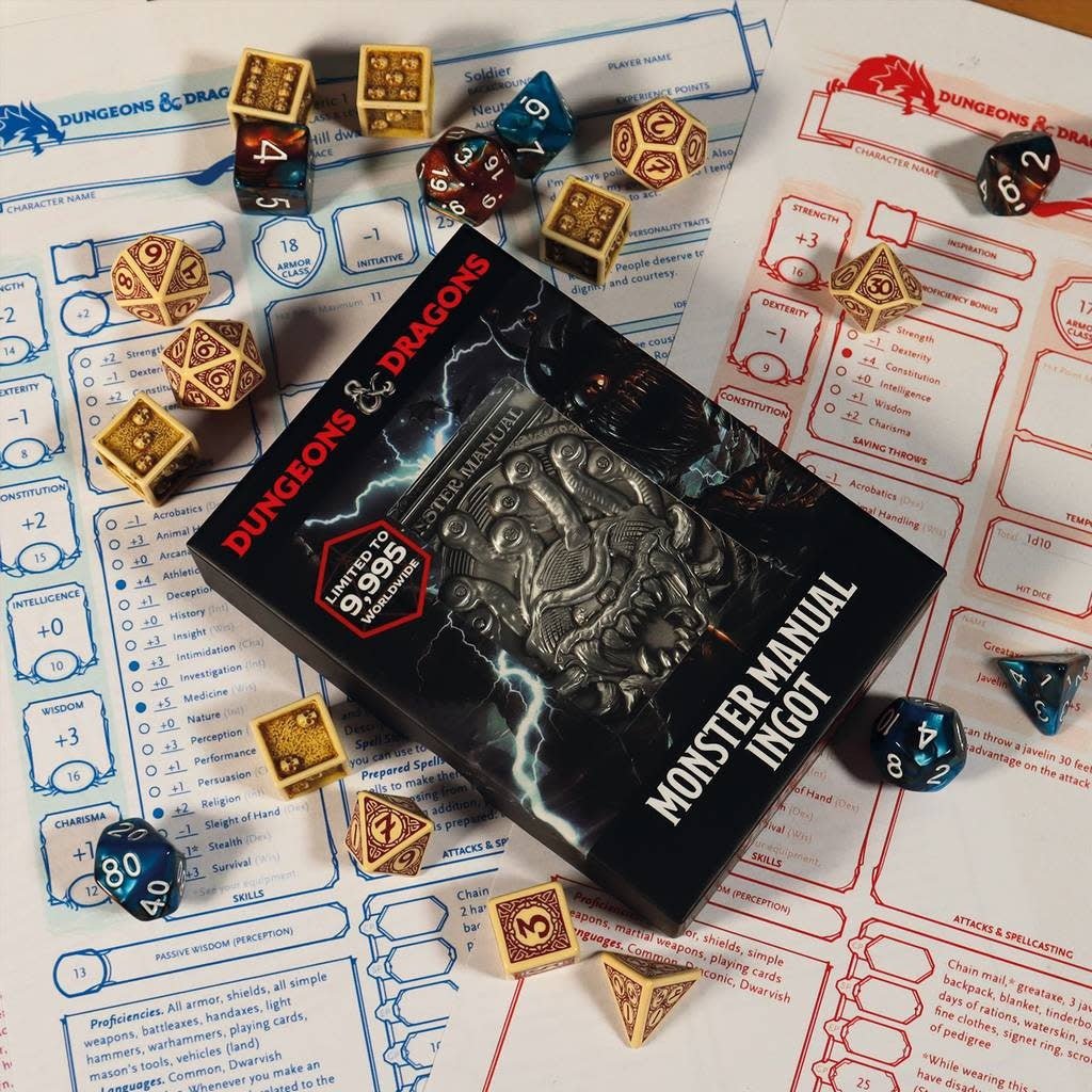 Dungeons and Dragons: Monster Manual Ingot - Fans Geek Store