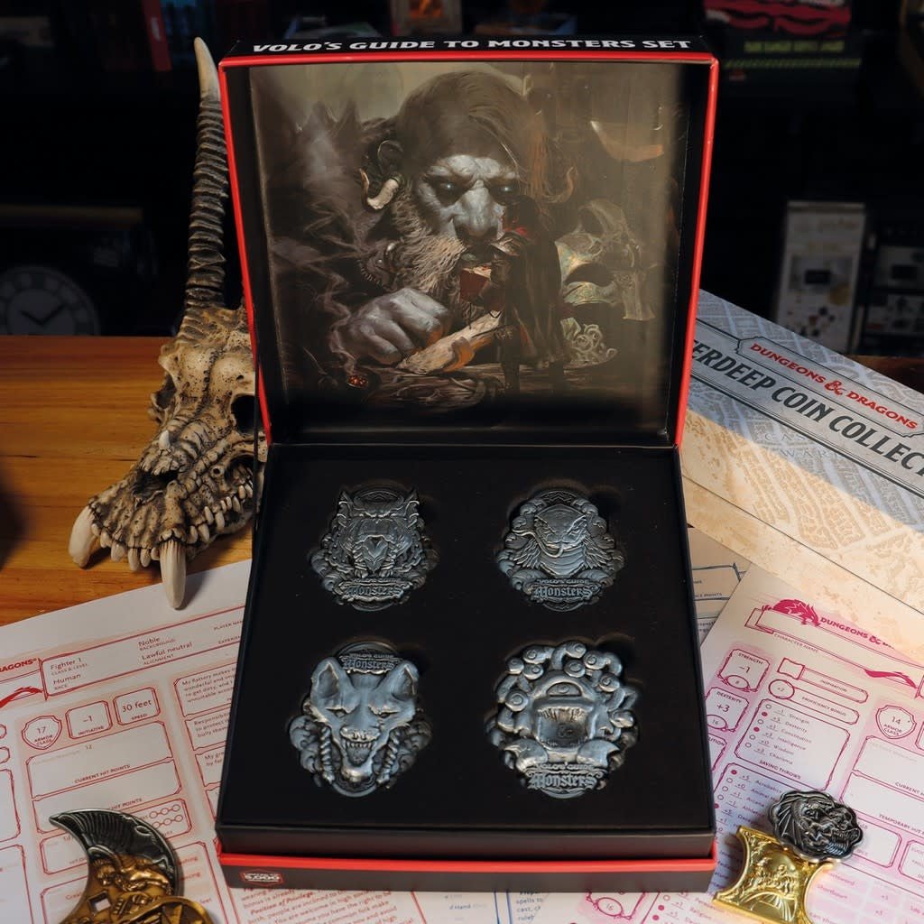 Dungeons and Dragons: Volo's Guide to Monsters Medallion Set - Fans Geek Store