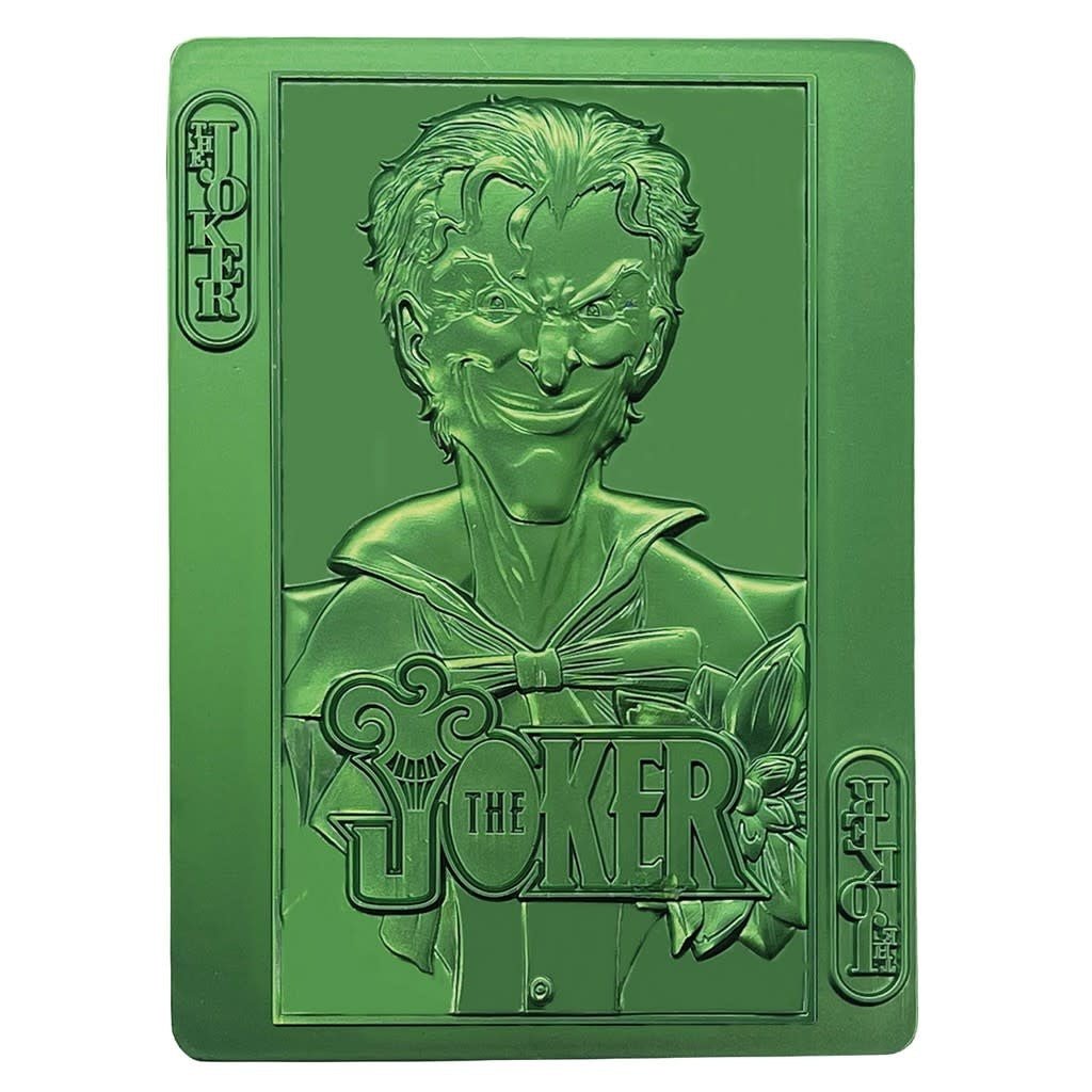 DC Comics: The Joker Playing Card Limited Edition Ingot - Fans Geek Store