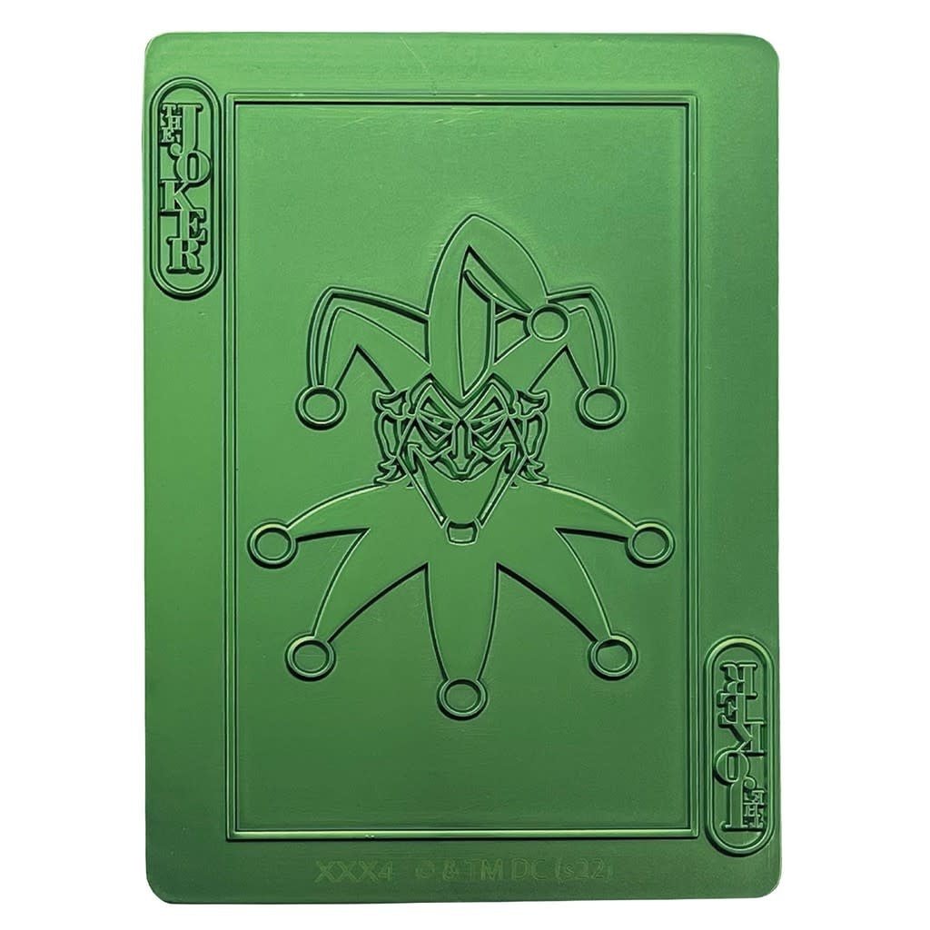 DC Comics: The Joker Playing Card Limited Edition Ingot - Fans Geek Store
