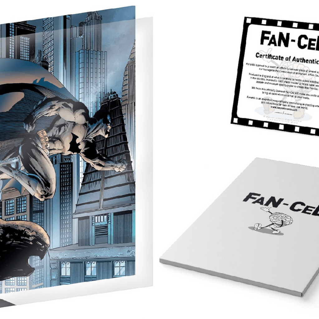 DC Comics: Batman Limited Edition Fan - Cel Art Print - Fans Geek Store
