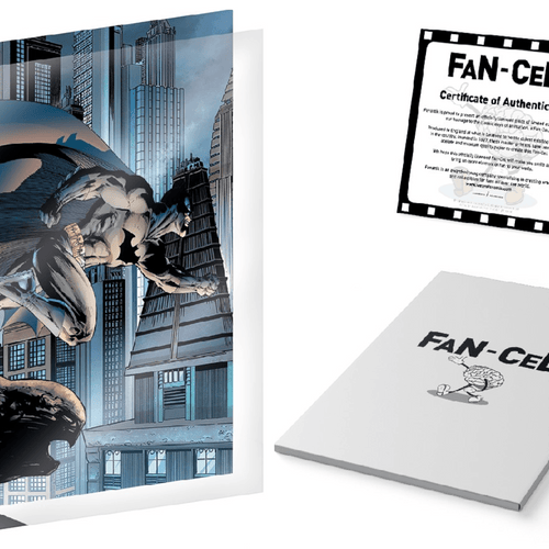 DC Comics: Batman Limited Edition Fan - Cel Art Print - Fans Geek Store