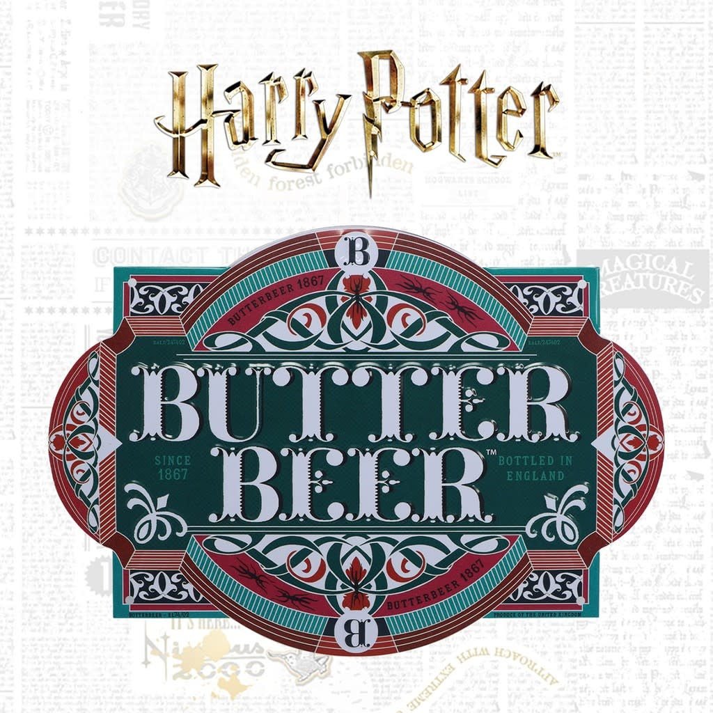 Harry Potter: Butter Beer Metal Sign - Fans Geek Store