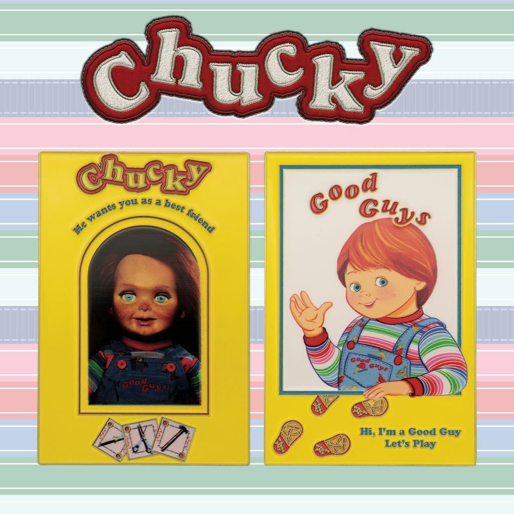 Child's Play: Chucky Limited Edition Ingot and Spell Card - Fans Geek Store