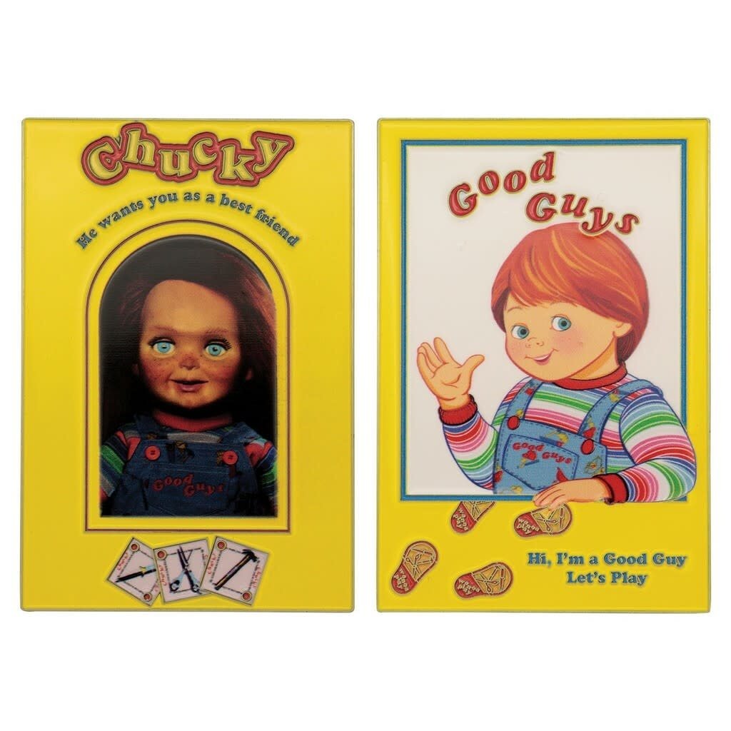 Child's Play: Chucky Limited Edition Ingot and Spell Card - Fans Geek Store