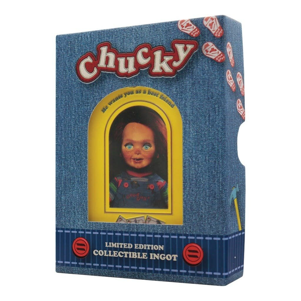 Child's Play: Chucky Limited Edition Ingot and Spell Card - Fans Geek Store