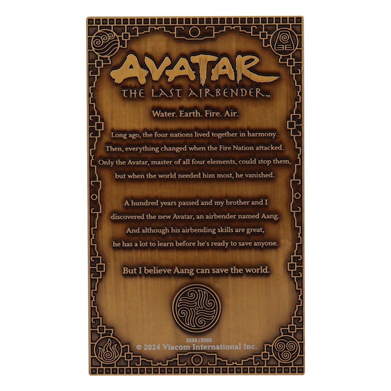 Avatar: The Last Airbender - Aang Limited Edition Ingot - Fans Geek Store