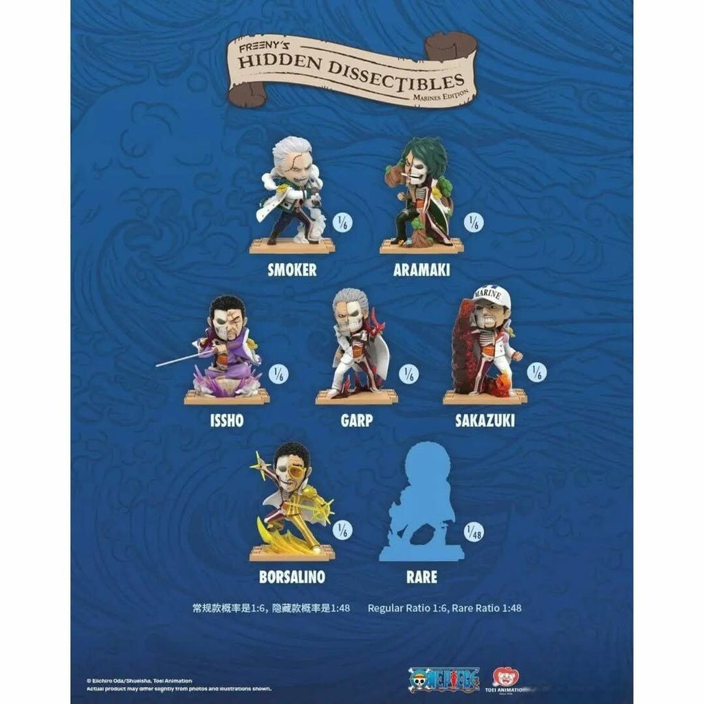 Freeny's Hidden Dissectibles: One Piece Marines Edition - BlindBox - Fans Geek Store