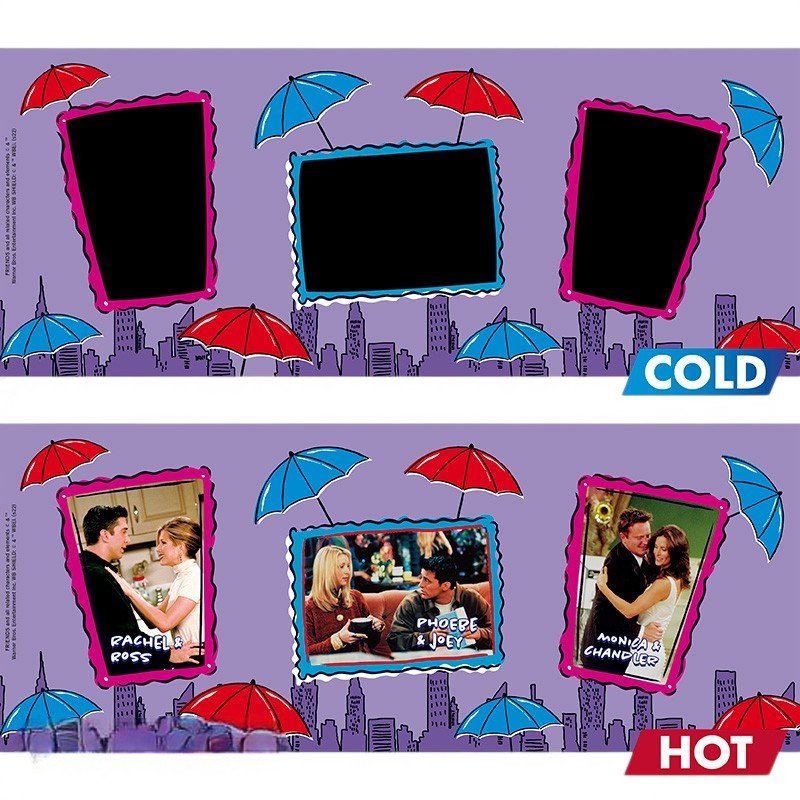 FRIENDS - Mug Heat Change - 460 ml - Frames - Fans Geek Storeproduct_typeABYstyle