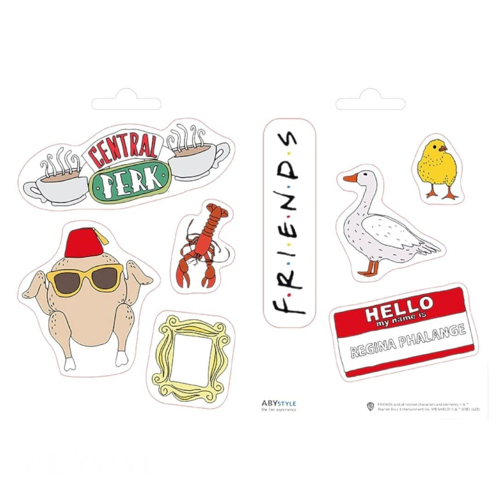FRIENDS - Stickers - 16x11cm/ 2 sheets - Doodles - Fans Geek Store