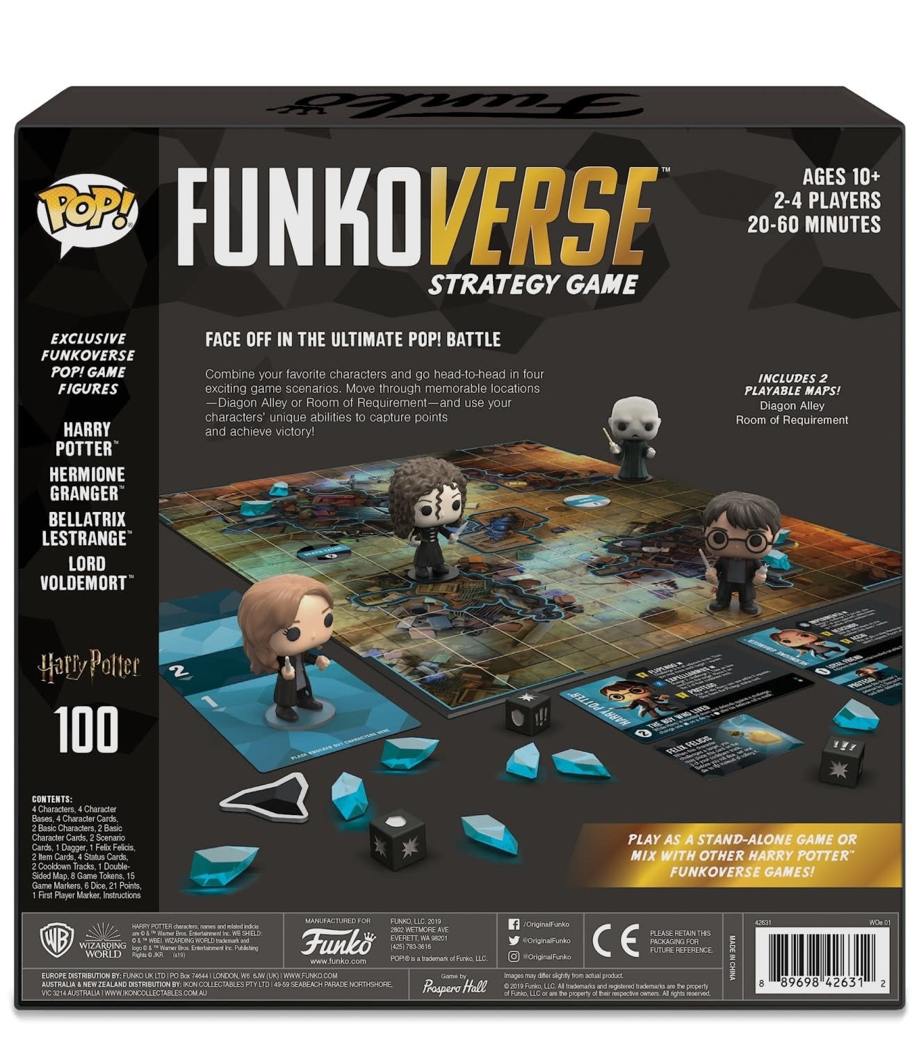 Pop! Funkoverse Strategy Game - Harry Potter: English Base Set - Fans Geek Store