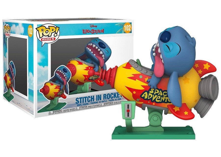 Pop! Rides Super Deluxe: Lilo & Stitch - Stitch in Rocket - Fans Geek Store