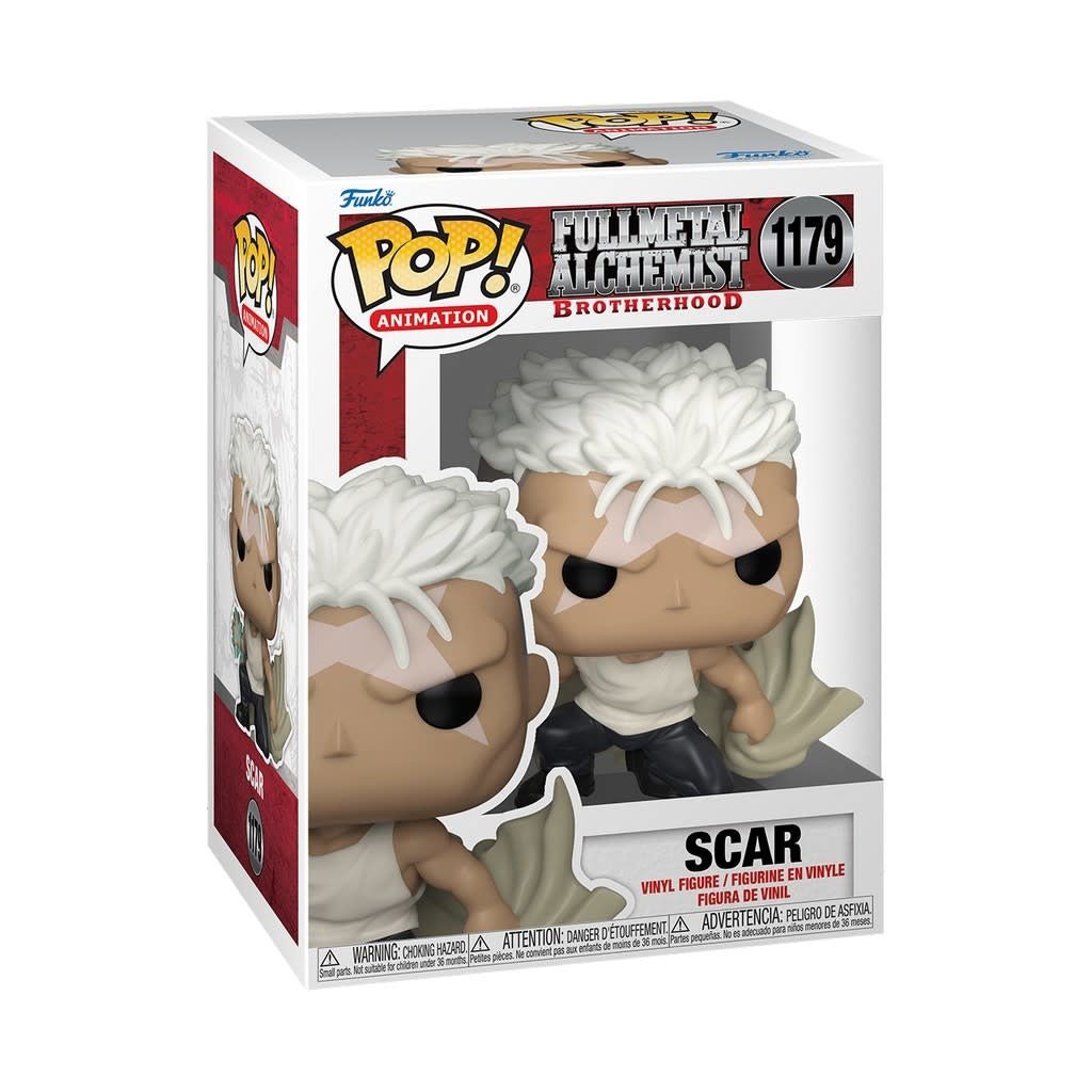 Pop! Anime: Fullmetal Alchemist Brotherhood - Scar - Fans Geek Store