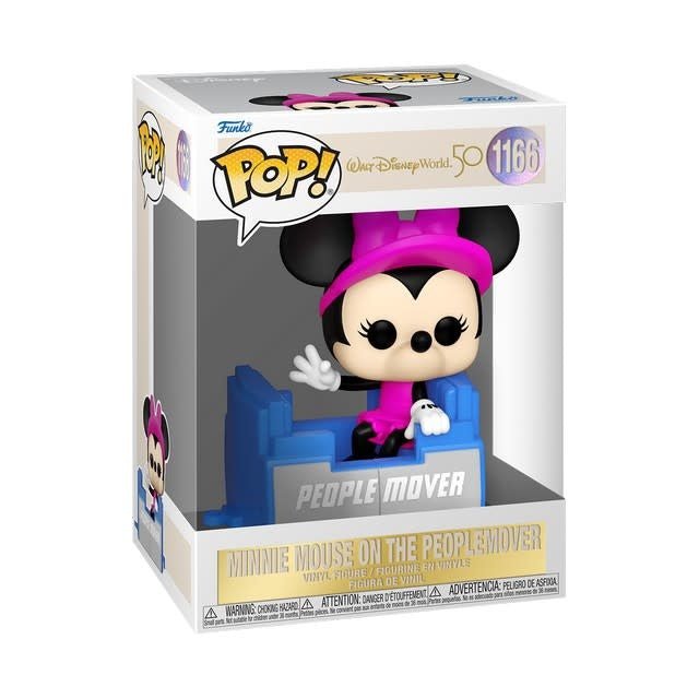 Pop! Disney: Disney World 50th Anniversary - Minnie on the PeopleMover - Fans Geek Store