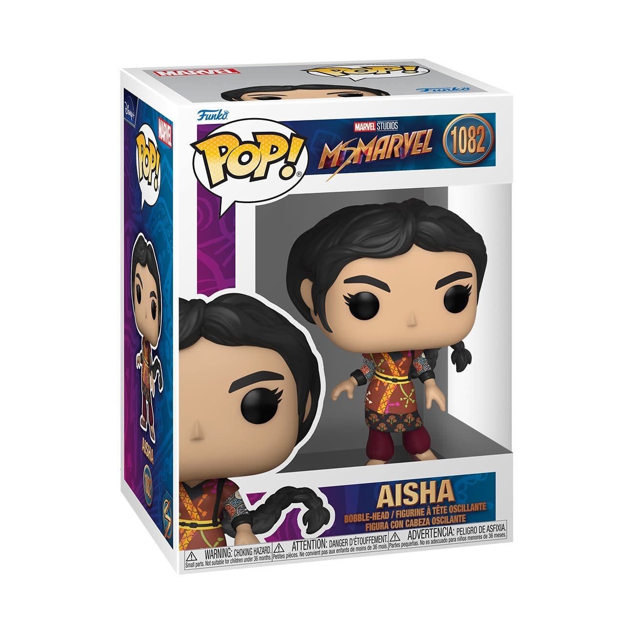Pop! Marvel: Ms. Marvel - Aisha - Fans Geek Store